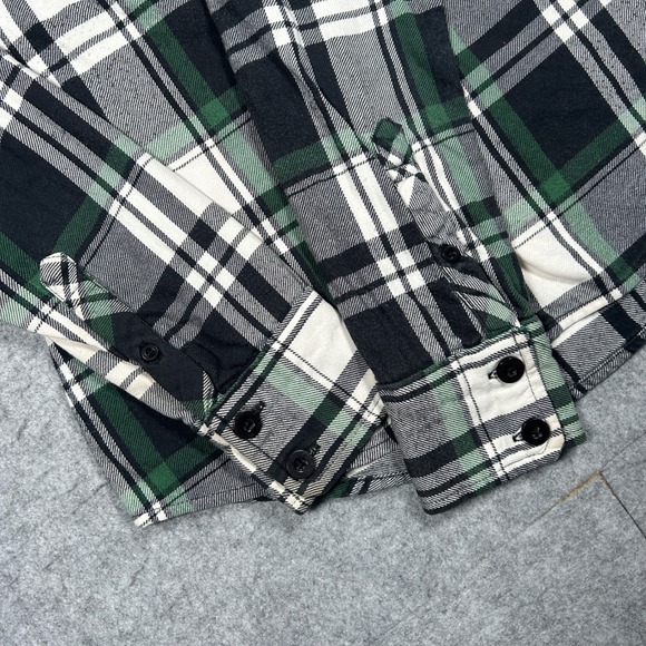 Superdry Flannel Shirt Mens Xs multi colour Plaid Long Sleeve Button down - Picture 11 of 16